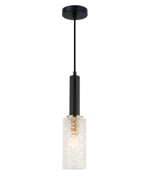 Ostrava Clear Cut Glass Pendant Light 