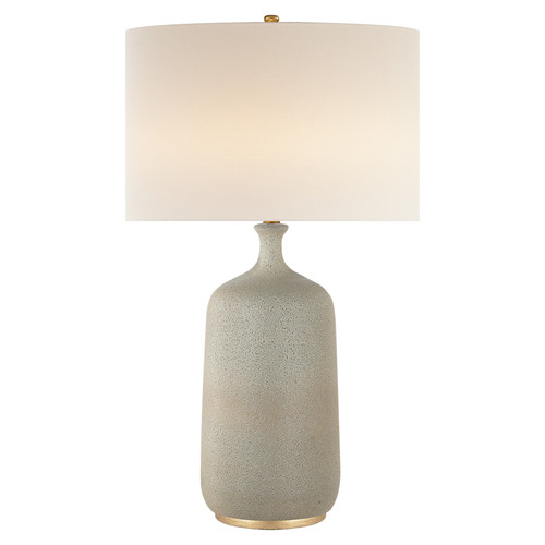 Culloden Volcanic Ivory with Linen Shade Table Lamp