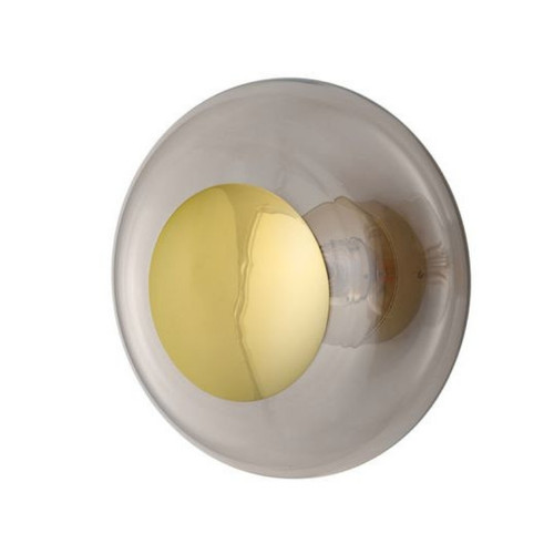 Horizon Chestnut Brown Glass Ceiling/Wall Light