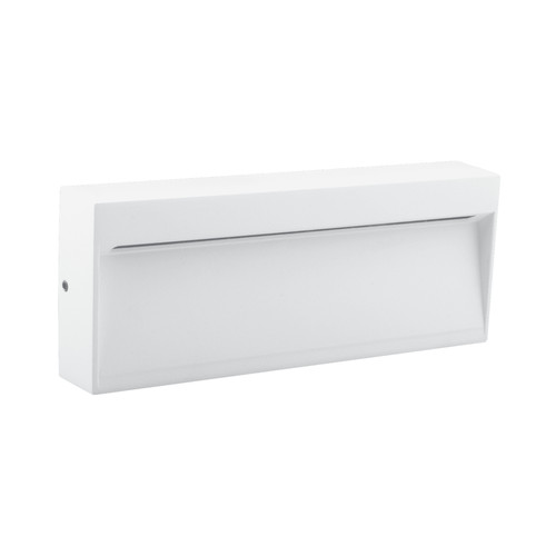 Zeke Pro 8W White Rectangular Wall Light