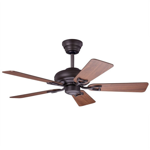 Seville II 44" New Bronze with Dark Cherry/Medium Oak Blades Ceiling Fan