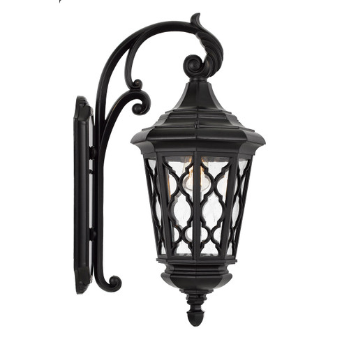 Bethany Black Mediterranean Outdoor Coach Light