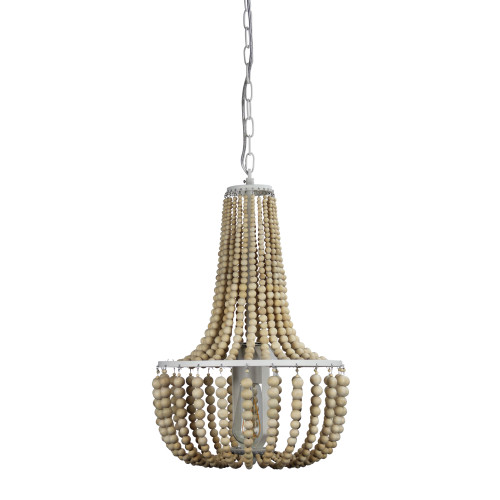 Cassandra Natural Beaded Chandelier