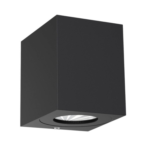 Canto Kubi Black Up and Down Square Wall Light