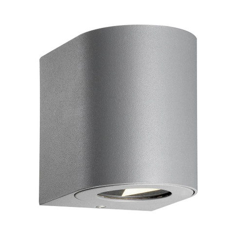 Canto Grey Minimalist Up and Down LED Wall Light