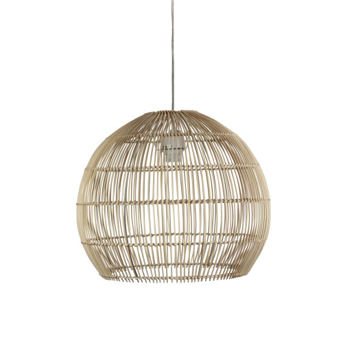 Breath Large Natural Rattan Open Pendant Shade