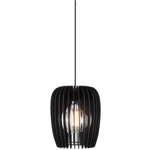 Tribeca 24 Black Organic Open Pendant Light