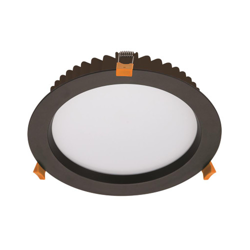 Deco Black Round LED Downlight