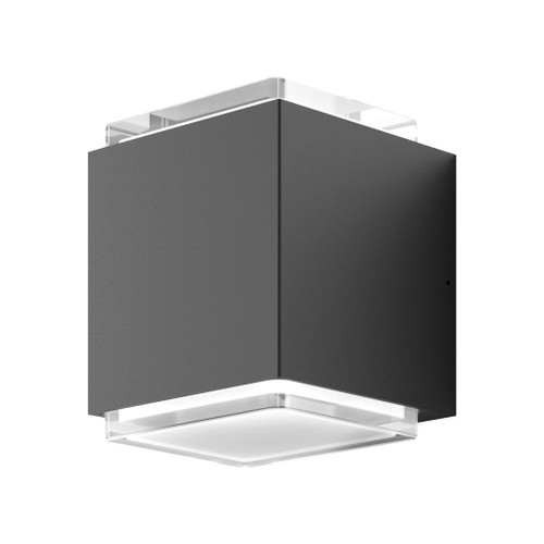 Mojo Square Dark Grey Two Way Wall Light.jpg