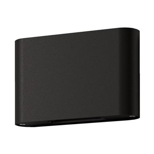 Sierra Black Rounded Box Two Way Wall Light.jpg