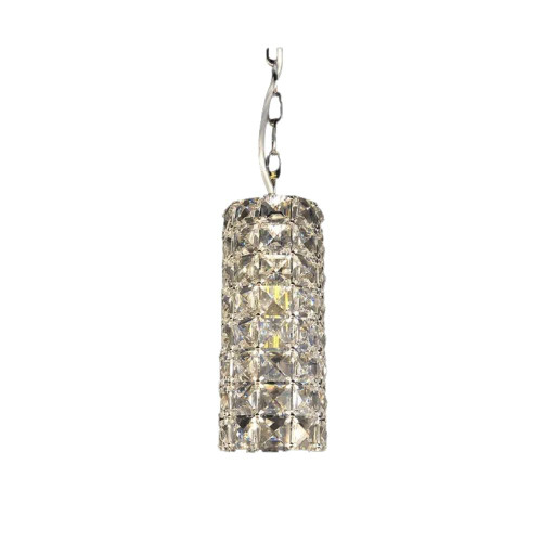 Regal Asfour Crystal Chrome Pendant