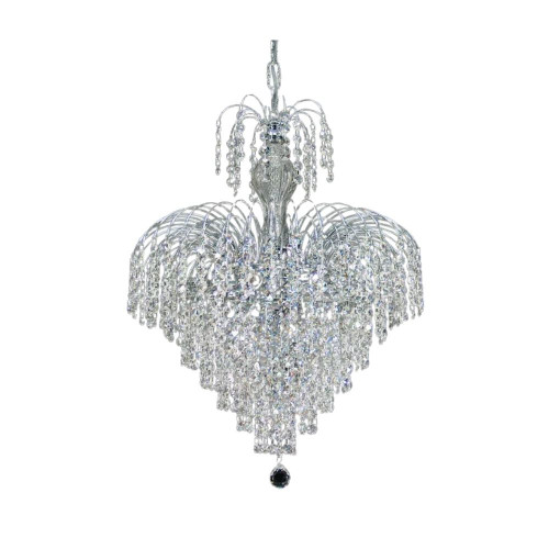 Fallen Asfour Crystal Chrome Chandelier.jpg