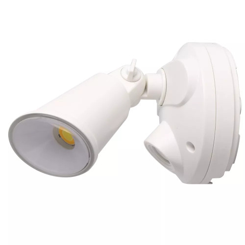 Defender White Tricolour LED Single Security Light