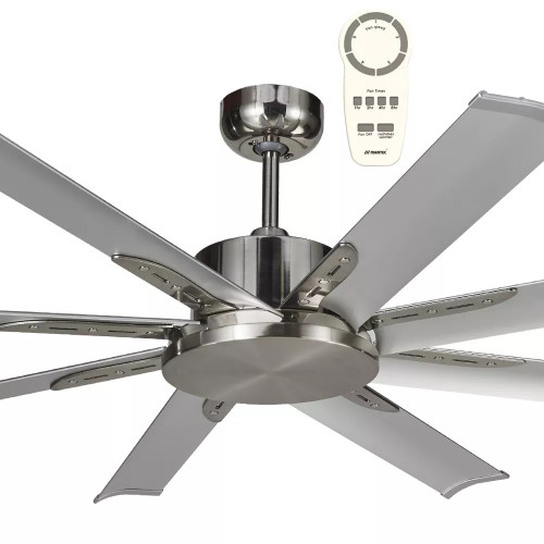 Albatross Mini Brushed Nickel 65″ DC Ceiling Fan With Remote