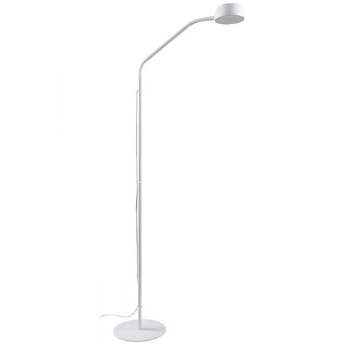 Ben Modern White LED Floor Lamp