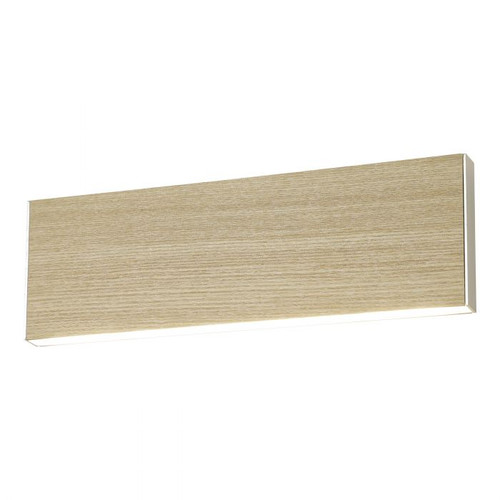 Climene Slim Linear Tri Colour Oak LED Wall Light