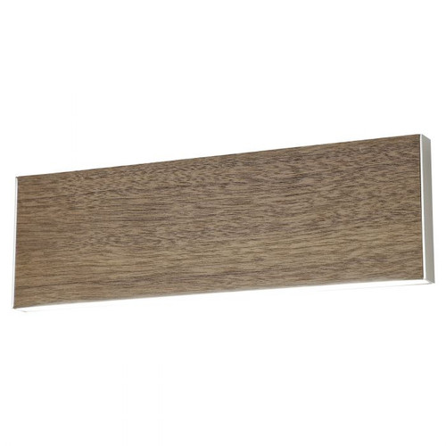 Climene Slim Linear Tri Colour Walnut LED Wall Light