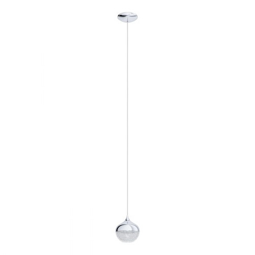 Mioglia 1 Chrome Modern Pendant Light