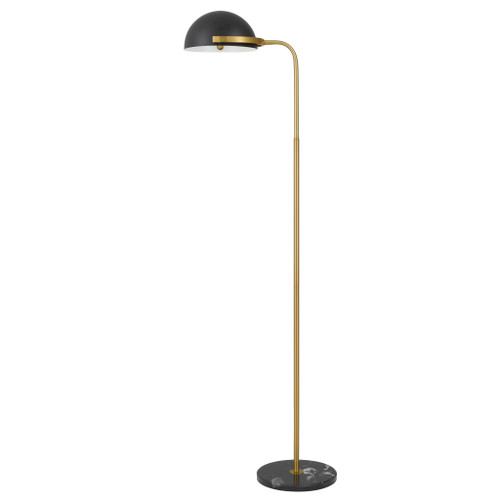 Poland Black and Gold Minimalist Floor Lamp