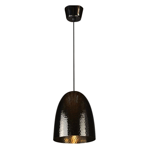 Dolce Beaten Charcoal Pendant Light