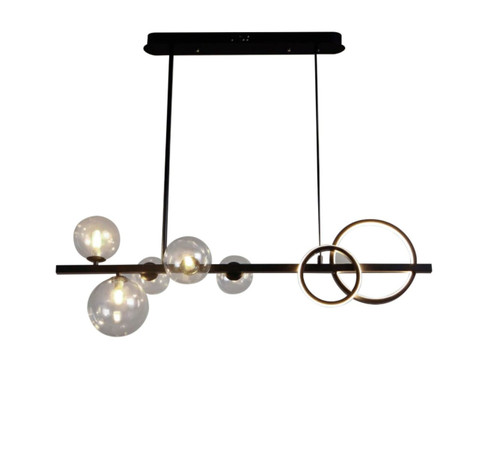 Loco Matt Black Decorative Bar Pendant