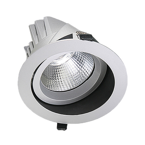 Vibe 34W White Recessed Tilted Downlight