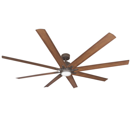 Kensington 72" DC Ceiling Fan with Light and Remote - Bronze/Koa