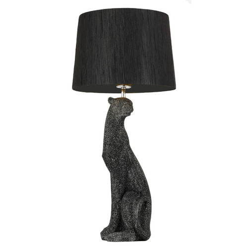 Lioness Black Base Decorative Table Lamp