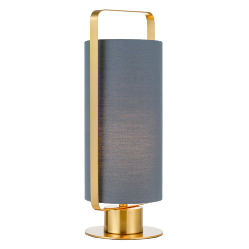 Horizon Blue Gold Retro Urban Handy Table Lamp