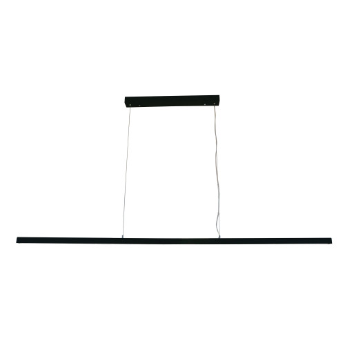 Shard 30W Slimline LED Black Pendant Light