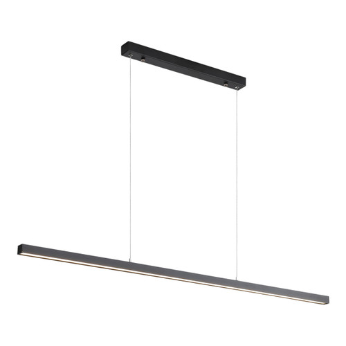 Shard Slimline CCT LED Black Pendant Light