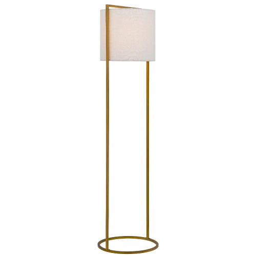 Lottie Gold Contemporary Floor Standing Lamp