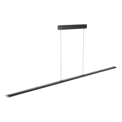 Vista Black Long CCT LED Linear Pendant