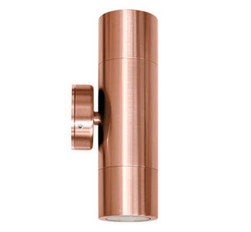 Lennox Solid Copper Up and Down Outdoor Wall Light