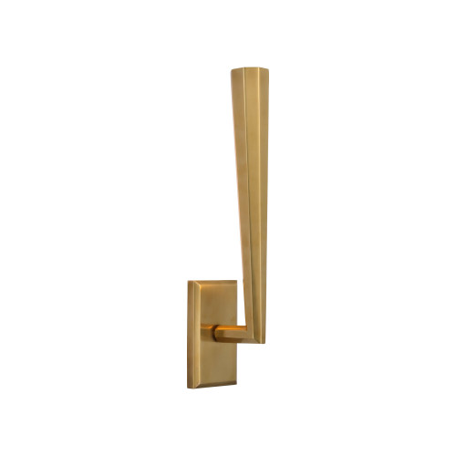 Galahad Brass Single Light Wall Sconce