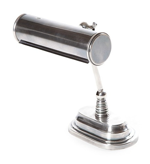 Carlisle Silver Bankers Table Lamp