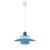 Three Shade Blue Classic Mid-Century Modern Pendant Light-1