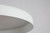 Electra White Disc Saucer Pendant-4