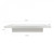 Emerald Rectangular White Wall Light - Warm White-3