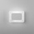 Emerald Rectangular White Wall Light - Warm White-1