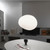 Milky White Hand-Blown Irregular Orb Glass Pendant Light-4