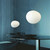 Milky White Hand-Blown Irregular Orb Glass Pendant Light-3