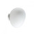 Milky White Hand-Blown Irregular Orb Glass Wall Lamp