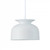 Wide Metal Bell Pop Art Minimalist Pendant Light - White