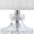 Deborah Chrome Clear Glass Table Lamp-2