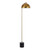 Ortega Black Antique Gold Dome Floor Lamp-2