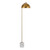Ortega White Antique Gold Dome Floor Lamp-2