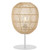 Renalyn Natural Rattan Egg Table Lamp-2
