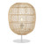 Renalyn Natural Rattan Egg Table Lamp-1