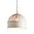 Eshan White Small Dome Metal Pendant Light